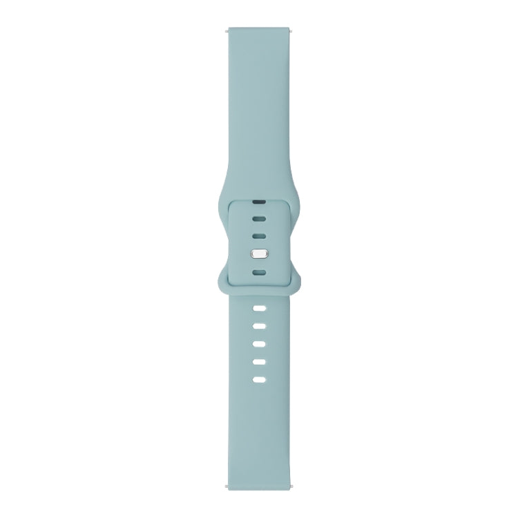 8-buckle Silicone Replacement Strap Watchband, For Huawei Watch GT 2 Pro 46mm, For Honor Magic Watch 2 42mm, For Honor Magic Watch 2 46mm, For Amazfit Pop