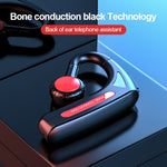 M-618 Bone Conduction Hanging Ear Stereo Bluetooth Headset, M-618 (Black), M-618 (Blue), M-618 (Red), M-618 (Green)