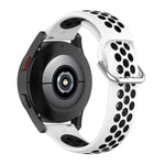 Two-color Silicone Replacement Strap Watchband, For Samsung Galaxy Watch4 Classic 46mm