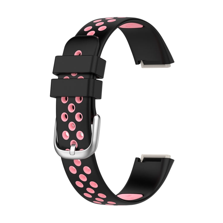 Two-color Silicone Replacement Strap Watchband, For Fitbit Luxe