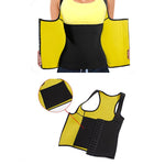 U-neck Breasted Body Shapers Vest Weight Loss Waist Shaper Corset, M, L, XXXL, XXXXL, XXXXXL