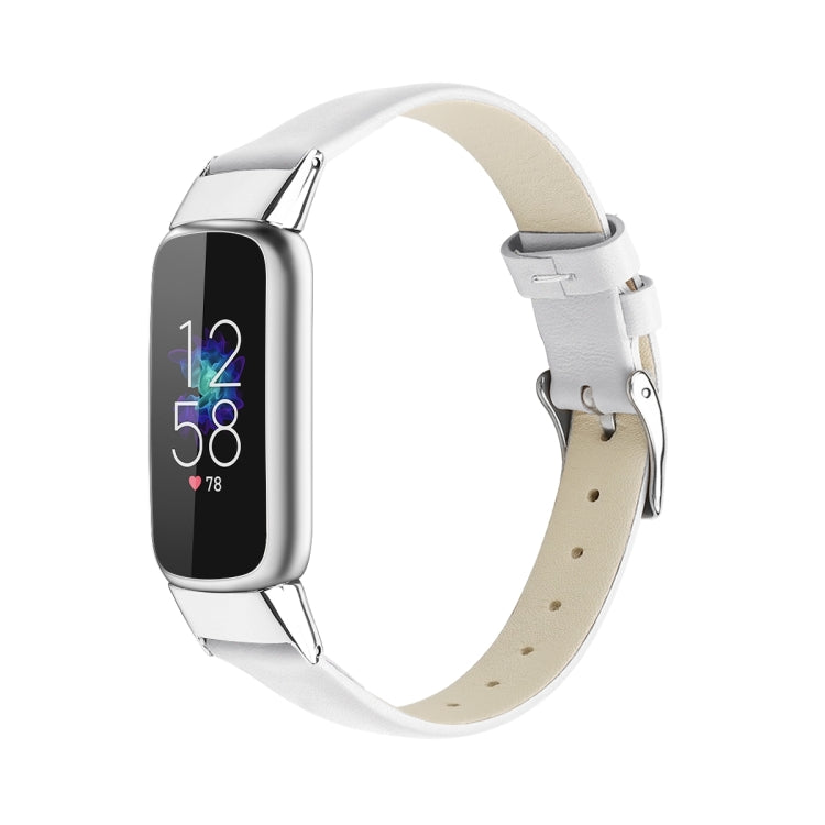 For Fitbit Luxe Leather Replacement Strap Watchband, S, L