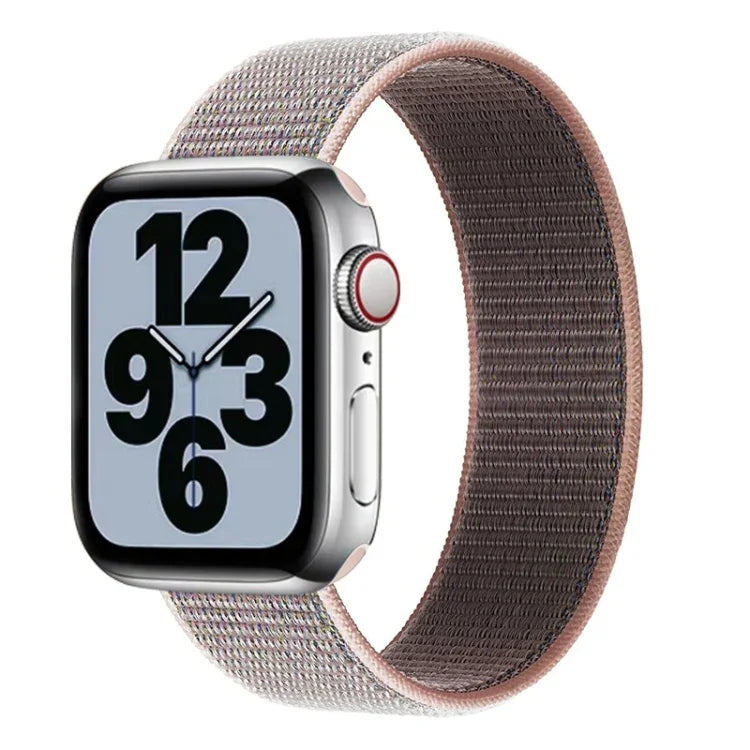 Single Lap Nylon Replacement Watchband, Size: M 155mm For Apple Watch Series 6 & SE & 5 & 4 44mm / 3 & 2 & 1 42mm, M 155mm 44mm / 42mm