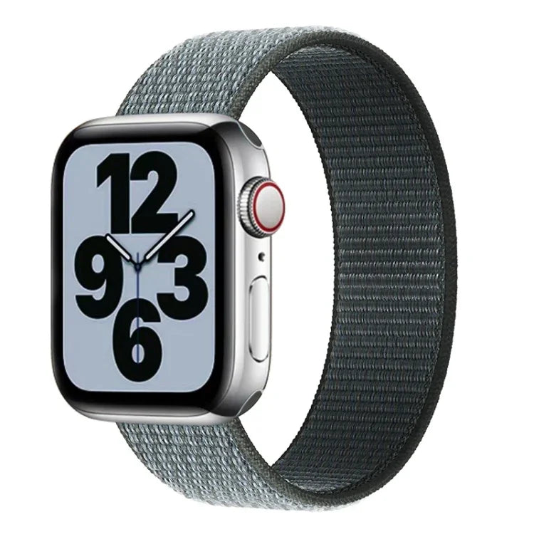 Single Lap Nylon Replacement Watchband, Size: L 165mm For Apple Watch Series 6 & SE & 5 & 4 44mm / 3 & 2 & 1 42mm, L 165mm 44mm / 42mm