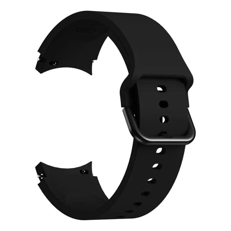 Universal Silicone Colorful Buckle Replacement Strap Watchband, For Samsung Galaxy Watch4 40mm, For Samsung Galaxy Watch4 44mm, For Samsung Galaxy Watch4 Classic 42mm, For Samsung Galaxy Watch4 Classic 46mm