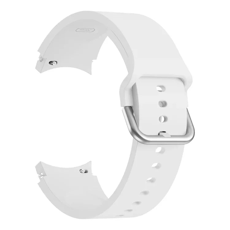 Universal Silicone Colorful Buckle Replacement Strap Watchband, For Samsung Galaxy Watch4 40mm, For Samsung Galaxy Watch4 44mm, For Samsung Galaxy Watch4 Classic 42mm, For Samsung Galaxy Watch4 Classic 46mm