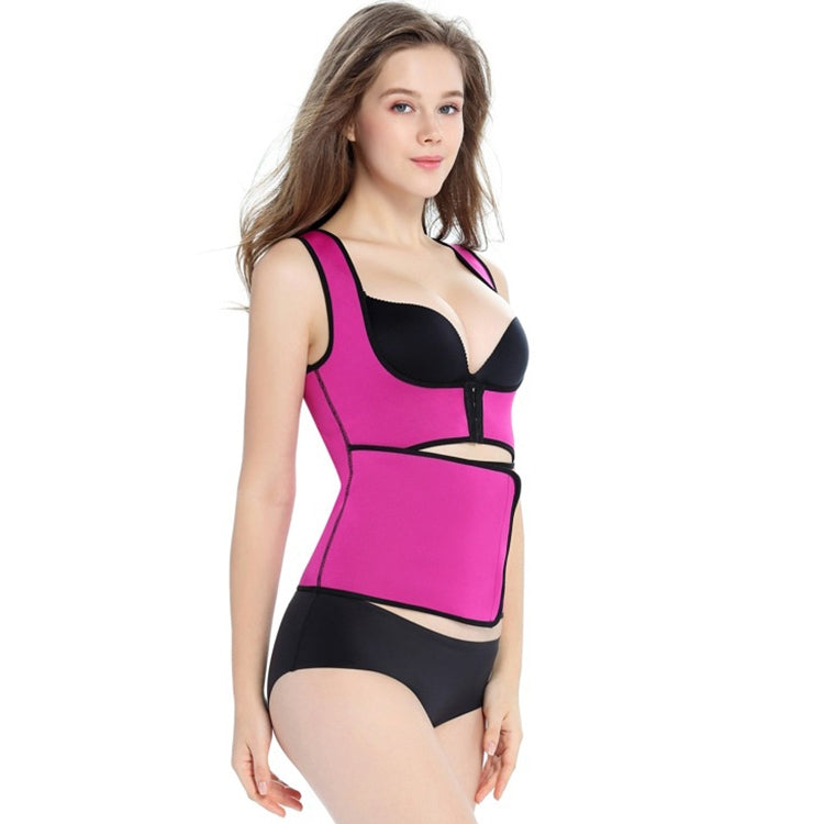 Breasted Shapers Corset Sweat-wicking Waistband Body Shaping Vest, S, M, XXXL, L, XL, XXL