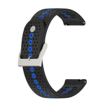 Universal Colorful Hole Silicone Replacement Strap Watchband, 22mm, 20mm, For Suunto 9 Peak