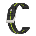Universal Colorful Hole Silicone Replacement Strap Watchband, 22mm, 20mm, For Suunto 9 Peak