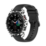 Half Coverage Hollowed PC Protective Case, For Samsung Galaxy Watch4 Classic 42mm, For Samsung Galaxy Watch4 40mm, For Samsung Galaxy Watch4 44mm