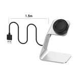 For Samsung Galaxy Watch4 Classic / Galaxy Watch4 Universal Aluminum Alloy Magnetic Charger Holder, For Samsung Galaxy Watch4 Classic