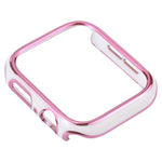 Dual-color Electroplating PC Protective Watch Case, For Apple Watch Series 6 / 5 / 4 / Watch SE 44mm, For Apple Watch Series 3 & 2 & 1 42mm, For Apple Watch Series 6 / 5 / 4 / Watch SE 40mm