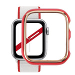 Dual-color Electroplating PC Protective Watch Case, For Apple Watch Series 6 / 5 / 4 / Watch SE 44mm, For Apple Watch Series 3 & 2 & 1 42mm, For Apple Watch Series 6 / 5 / 4 / Watch SE 40mm