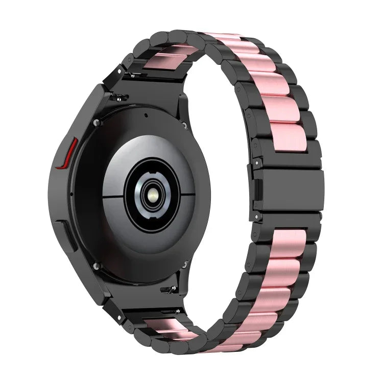 Three Strains Steel Replacement Strap Watchband, For Samsung Galaxy Watch4 / Watch4 Classic