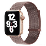 Hook and Loop Fastener Dual Section Replacement Watchband For Apple Watch Series, 7 41mm / 6&SE&5&4 40mm / 3&2&1 38mm, 7 45mm / 6&SE&5&4 44mm / 3&2&1 42mm