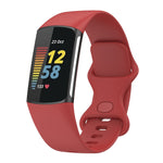 For Fitbit Charge 5 Silicone Replacement Strap Watchband, S, L