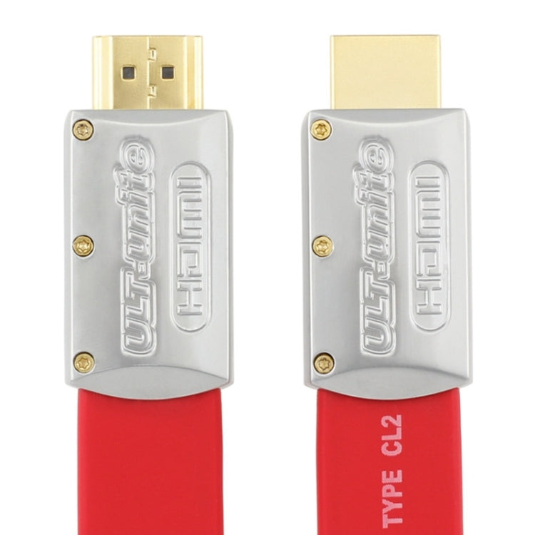 ULT-unite 4K Ultra HD Gold-plated HDMI to HDMI Flat Cable, 15m, 16m, 17m, 18m, 20m