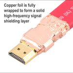 ULT-unite 4K Ultra HD Gold-plated HDMI to HDMI Flat Cable, 15m, 16m, 17m, 18m, 20m