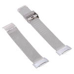 Milan Steel Double Buckles Strap Watchband, For Fitbit Charge 5