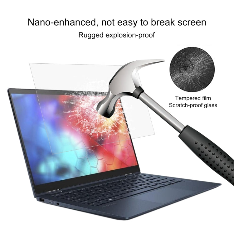 Laptop Screen HD Tempered Glass Protective Film, For HP Elite Dragonfly 13.3 inch, For HP ENVY 13 13.3 inch, For HP ENVY 13 Wood 13.3 inch, For HP ProBook x360 435 G7 13.3 inch, For HP ProBook430 G7 13.3 inch, For HP Probook635 Areao G7 13.3 inch      ...