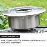 Landscape Colorful Color Changing Ring LED Stainless Steel Underwater Fountain Light, 9W, 12W, 24W