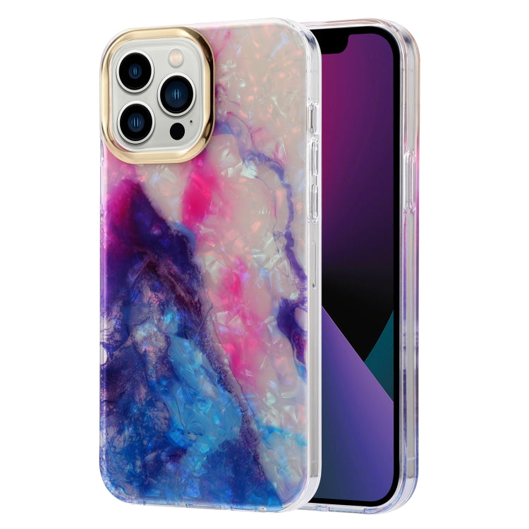 Electroplating Shell Texture Marble Phone Case, For iPhone 11 Pro, For iPhone 11 Pro Max