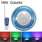 LED Stainless Steel Wall-mounted Pool Light Landscape Underwater Light, 6W, 9W, 12W, 15W, 18W, 24W, 36W