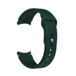 For Samsung Galaxy Watch4 40&44mm/Watch4 Classic 42&46mm Silicone Reverse Buckle Watchband