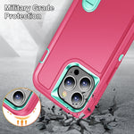 3 in 1 Rugged Holder Phone Case, For iPhone 11 Pro, For iPhone 11 Pro Max