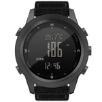 NORTH EDGE APACHE-46 Outdoor Waterproof Men Multifunction Digital Smart Sports Watch, Nylon Strap