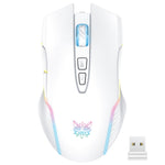 ONIKUMA CW905 2.4G RGB Lighting Wireless Mouse, CW905 Wireless Mouse(Pink), CW905 Wireless Mouse (Grey White), CW905 Wireless Mouse(Black)