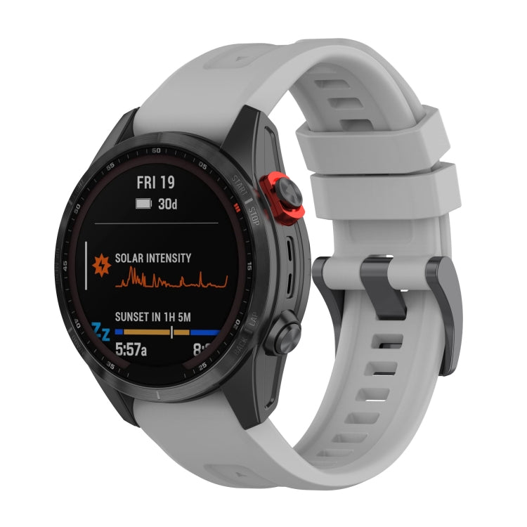 Quick Release Silicone Watchband, For Garmin Fenix 7, For Garmin Fenix 7S, For Garmin Fenix 7X