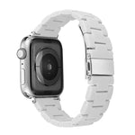 Candy Color Three-Bead Watchband For Apple Watch Series, 7 41mm / 6&SE&5&4 40mm / 3&2&1 38mm, 7 45mm / 6&SE&5&4 44mm / 3&2&1 42mm