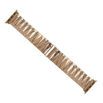 Aluminum Alloy Gear Matte Watchband For Apple Watch Series, 7 41mm / 6&SE&5&4 40mm / 3&2&1 38mm, 7 45mm / 6&SE&5&4 44mm / 3&2&1 42mm
