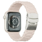 Three Beads Watchband For Apple Watch Series, 7 41mm / 6&SE&5&4 40mm / 3&2&1 38mm, 7 45mm / 6&SE&5&4 44mm / 3&2&1 42mm