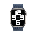 Nylon Braided Watch Band For Apple Watch Series 7 45mm / 6&SE&5&4 44mm / 3&2&1 42mm, 135mm, 150mm, 165mm