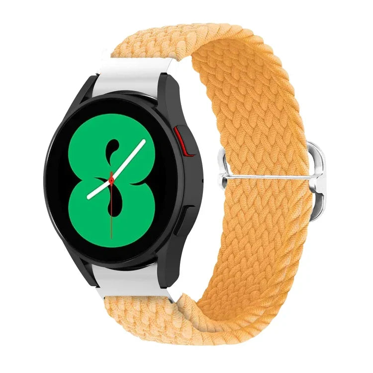 Adjustable Woven Watch Band, For Samsung Galaxy Watch4 40mm / 44mm