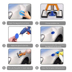 34 in 1 12V Car Cigarette Lighter Plug Paintless Dent Puller, 34 in 1