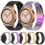 46mm Three Pearl Steel Watch Strap, For Galaxy Watch
