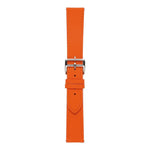 Plain Weave Genuine Leather Watch Band, For Samsung Galaxy Watch4 20mm, For Huawei Watch GT 3 Pro 22mm