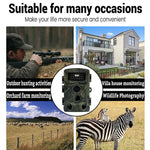 PR3000 2 Inch LCD Screen Infrared Night Vision Wildlife Hunting Trail Camera, PR3000