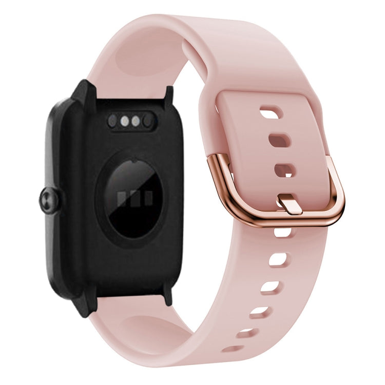 19mm Electroplating Buckle Silicone Watch Band, For ID205 / Willful SW021