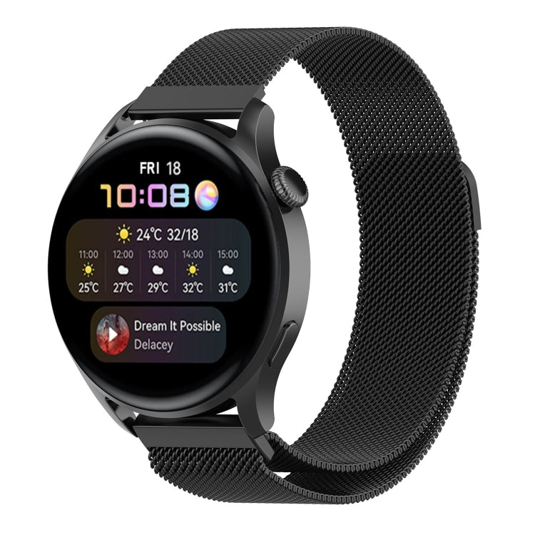 Milan Steel Watch Band, For Huawei Watch GT 3 Pro 43mm, For Huawei Watch GT 3 Pro 46mm