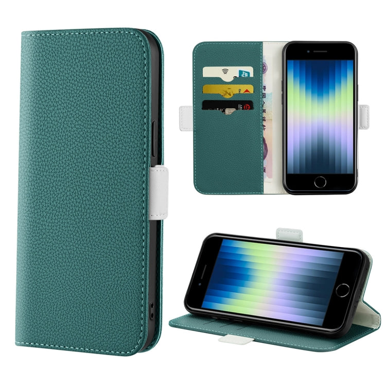 Candy Color Litchi Texture Leather Phone Case, For iPhone SE 2022 / SE 2020 / 8 / 7, For iPhone 8 Plus / 7 Plus, For iPhone 11 Pro, For iPhone 11, For iPhone 11 Pro Max, For iPhone 12 mini, For iPhone 12 / 12 Pro, For iPhone 12 Pro Max, For iPhone 13