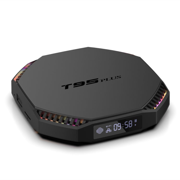 T95 Plus RK3566 Dual Wifi Bluetooth Smart TV Set Top Box,, 4GB+32GB, 8GB+64GB, 8GB+128GB