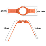 Silicone Integrated Watch Band, For Samsung Galaxy Watch4 40mm, For Samsung Galaxy Watch4 44mm