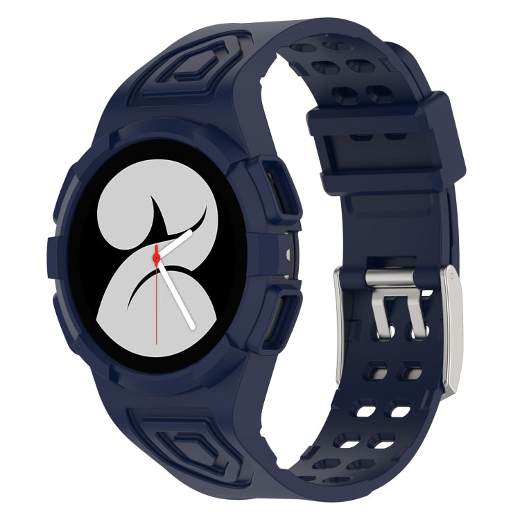 Silicone Integrated Watch Band, For Samsung Galaxy Watch4 40mm, For Samsung Galaxy Watch4 44mm