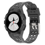 Silicone Integrated Watch Band, For Samsung Galaxy Watch4 40mm, For Samsung Galaxy Watch4 44mm