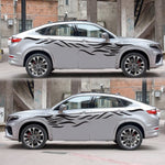 2 PCS/Set D-369 Totem Pattern Car Decorative Sticker, D-369