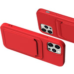 TPU + Flannel Lining Card Slots Phone Case, For iPhone 14 Pro Max, For iPhone 14 Pro, For iPhone 14 Plus, For iPhone 14